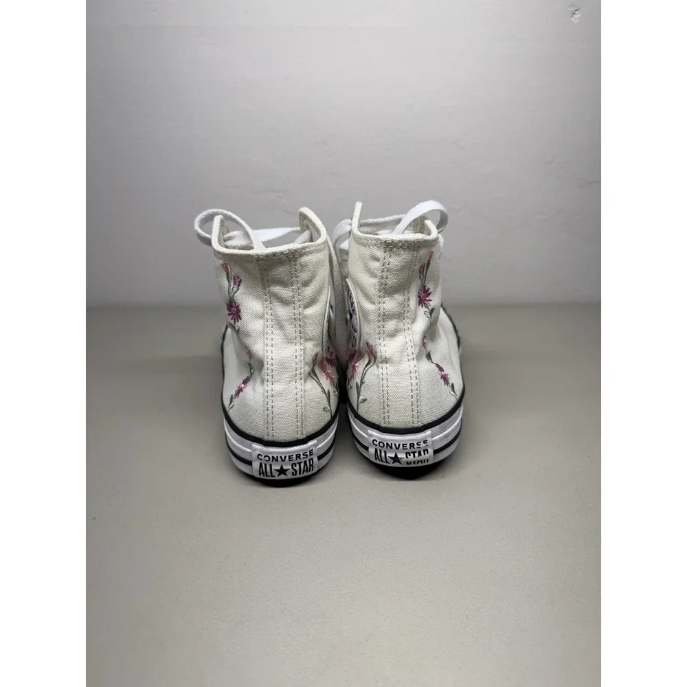CONVERSE CHUCK TAYLOR ALL STAR HIGH TOP FLORALS YOUTH SZ 2.5 (A11775F)